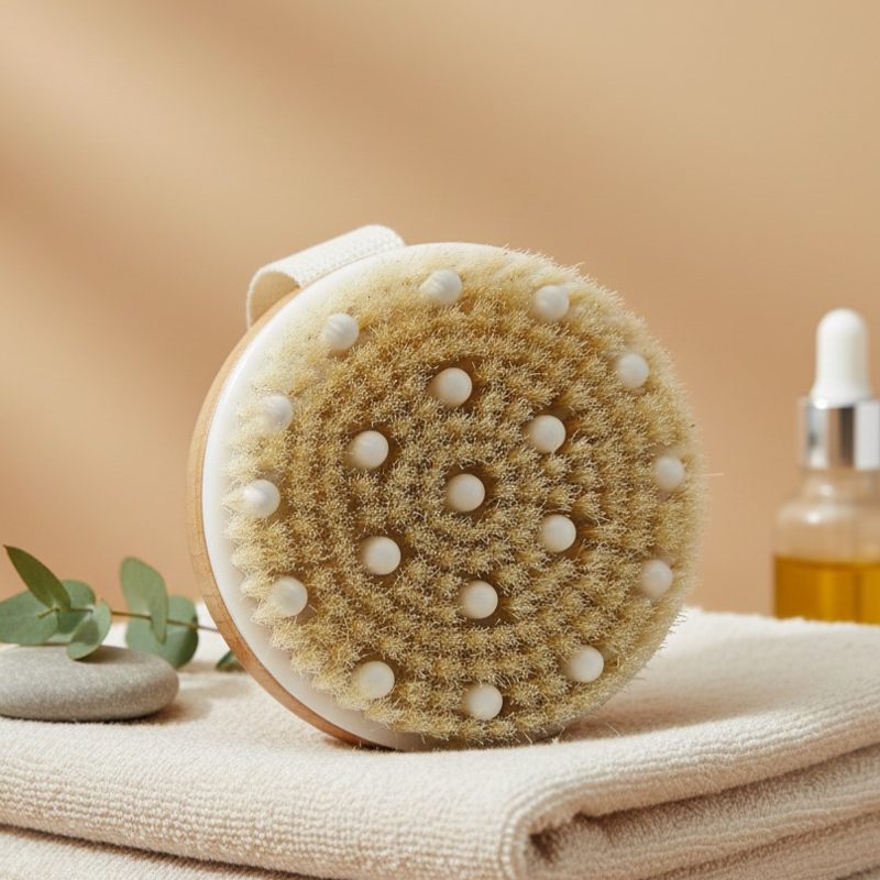 Exfoliating Natural Dry Brush
